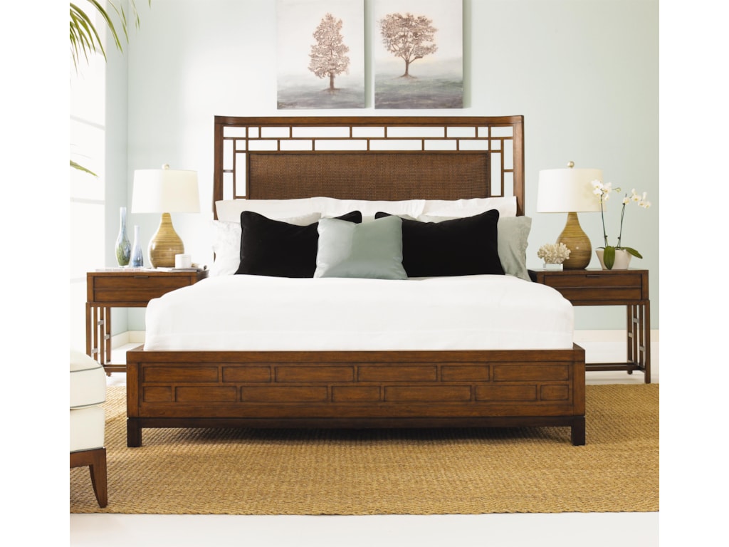 Soames Point Bed Breakfast Gibsons Canada Tommy Bahama Home Ocean Club 536-134C King-Size Paradise Point Bed with
